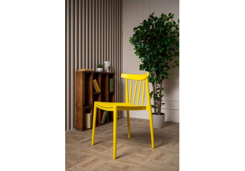  Пластиковый стул KAI желтый, фото 1 