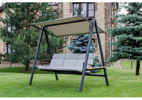  Качели LOAN трехместные из стали, фото 1 