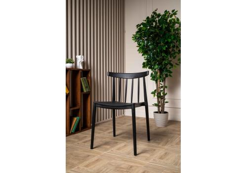  Пластиковый стул KAI черный, фото 1 