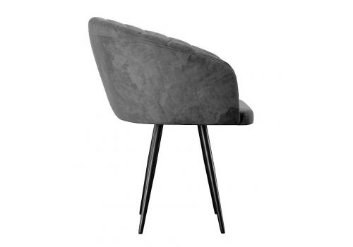  Стул DikLine 442 поворотный, M14 серый, ножки черные, фото 3 