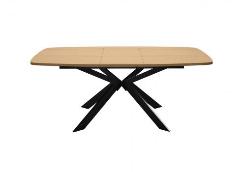  Стол DikLine B140 Дуб Каселла натуральный/опоры черные, фото 3 