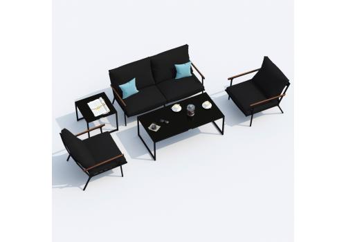  Кресло ФЕСТА черное, фото 4 