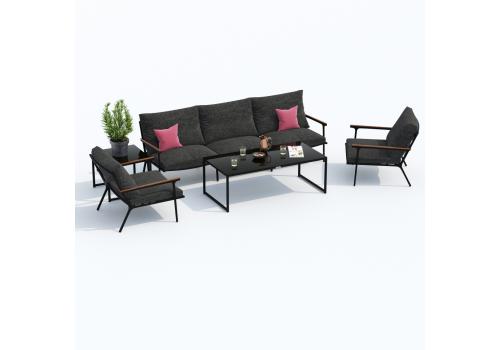  Лаунж зона ФЕСТА маренго с трехместным диваном, фото 5 