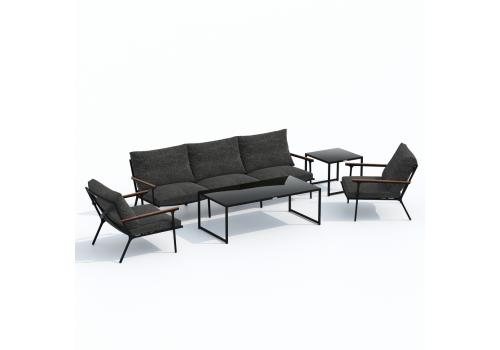  Лаунж зона ФЕСТА маренго с трехместным диваном, фото 8 