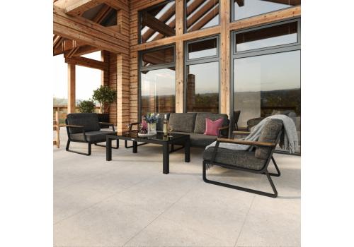  Лаунж зона ЭСТИВО с трехместным диваном - маренго, фото 1 