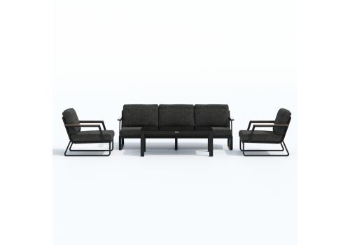  Лаунж зона ЭСТИВО с трехместным диваном - маренго, фото 7 