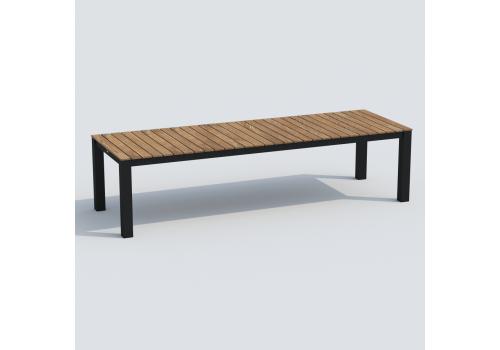  Стол обеденный ТЕЛЛА  XL из тика 300x100, фото 4 