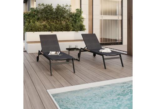  Шезлонг ВИРТУ карбон, фото 3 