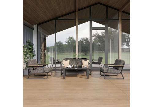  Лаунж зона ЭСТИВО маренго - каркас карбон, фото 1 