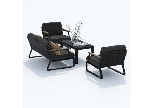  Лаунж зона ЭСТИВО маренго - каркас карбон, фото 6 