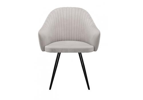  Стул DikLine 439 поворотный, C103 крем, ножки черные, фото 4 