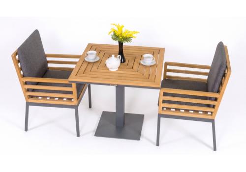  Стол обеденный ЭГМОНТ из тика 80x80, фото 7 