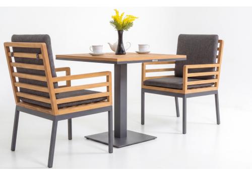  Стол обеденный ЭГМОНТ из тика 80x80, фото 8 