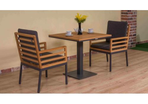  Стол обеденный ЭГМОНТ из тика 80x80, фото 9 