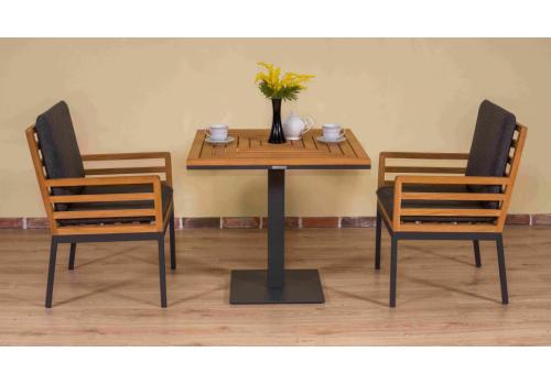  Стол обеденный ЭГМОНТ из тика 80x80, фото 10 