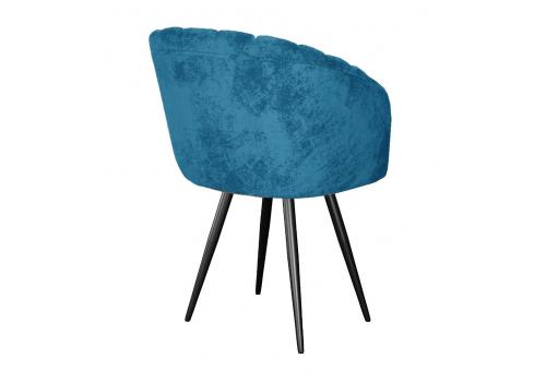  Стул DikLine 442 поворотный, M19 бирюза, ножки черные, фото 2 