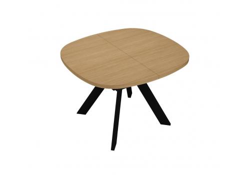  Стол DikLine B110 Дуб Каселла натуральный/опоры черные, фото 8 