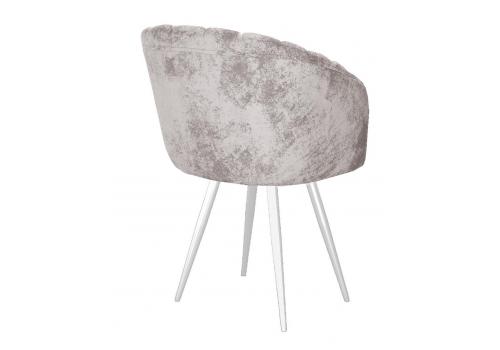  Стул DikLine 442 поворотный, M02 бежевый, ножки белые, фото 2 