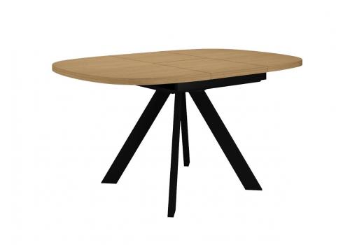  Стол DikLine B110 Дуб Каселла натуральный/опоры черные, фото 4 