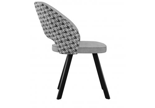  Стул DikLine 274 поворотный SB6/A3 св.сер, ножки черные, фото 2 