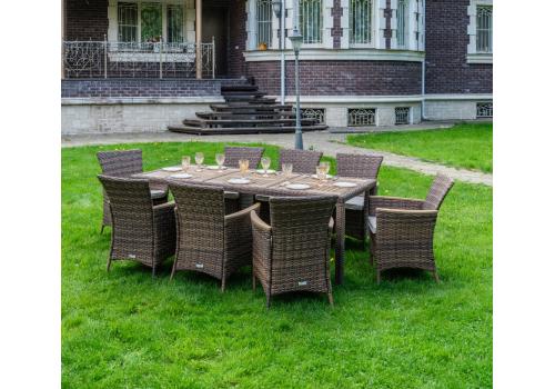  AMELIA обеденный комплект коричневого цвета на 8 персон, фото 1 