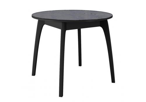  Стол DikLine MK46 Керамика Серый мрамор/подстолье черное/опоры черные, фото 1 