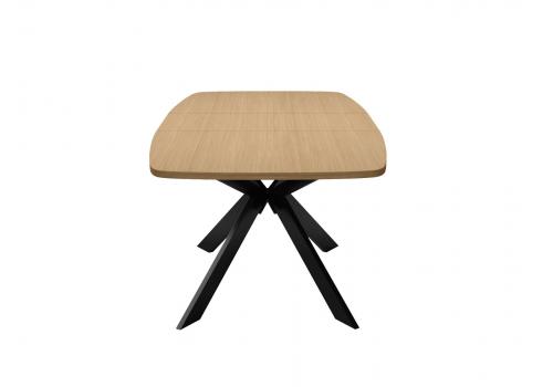  Стол DikLine B140 Дуб Каселла натуральный/опоры черные, фото 7 