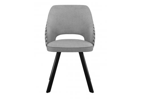  Стул DikLine 274 поворотный SB6/A3 св.сер, ножки черные, фото 4 