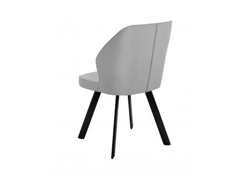  Стул DikLine 232 поворотный B22 GREY, ножки черные, фото 2 