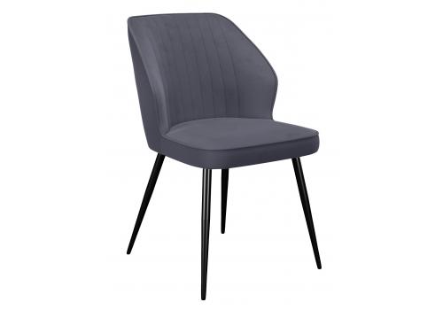  Стул DikLine 222M B28 ANTRACITE, ножки черные, фото 1 