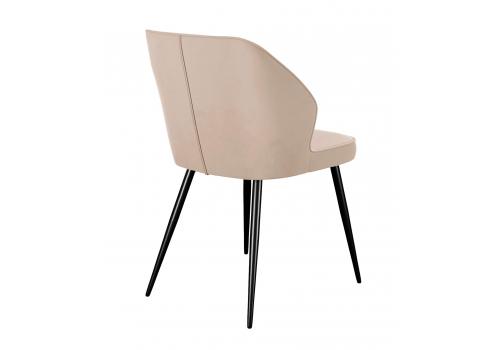  Стул DikLine 222M B03 BEIGE, ножки черные, фото 2 