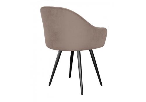  Стул DikLine 439 поворотный, C43 капучино, ножки черные, фото 2 