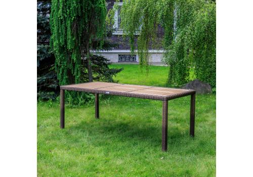  Обеденный стол AMELIA коричневый 200 см, фото 1 