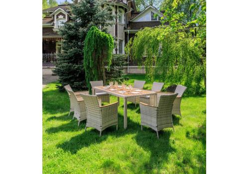  AMELIA обеденный комплект бежевого цвета на 8 персон, фото 1 