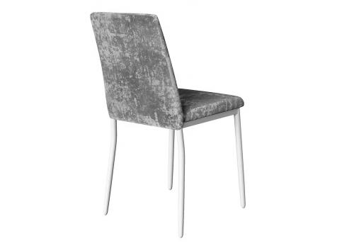  Стул DikLine 270 M13 светло-серый, ножки белые, фото 2 