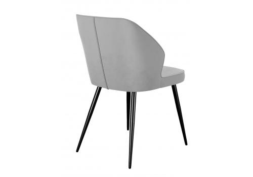  Стул DikLine 222M B22 GREY, ножки черные, фото 2 