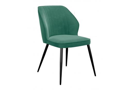  Стул DikLine 222М микровелюр Z39 авокадо, ножки черные, фото 1 