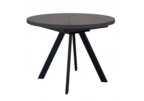  Стол DikLine RD100 Хромикс бронза/опоры черные, фото 1 