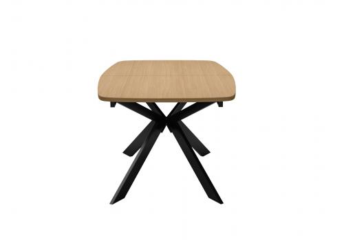  Стол DikLine B140 Дуб Каселла натуральный/опоры черные, фото 6 