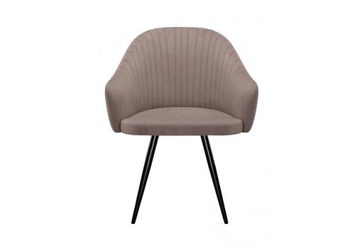  Стул DikLine 439 поворотный, C43 капучино, ножки черные, фото 4 