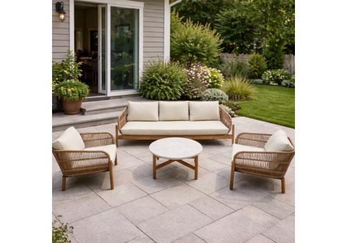  Лаунж-зона ELEONORA с 3-хместным диваном, фото 1 