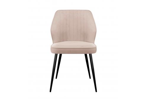  Стул DikLine 222M B03 BEIGE, ножки черные, фото 3 
