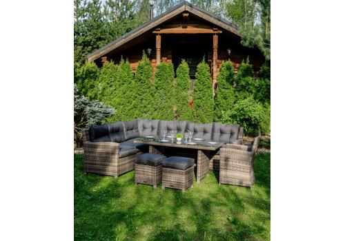  Угловой комплект Genry из искусственного ротанга, фото 1 