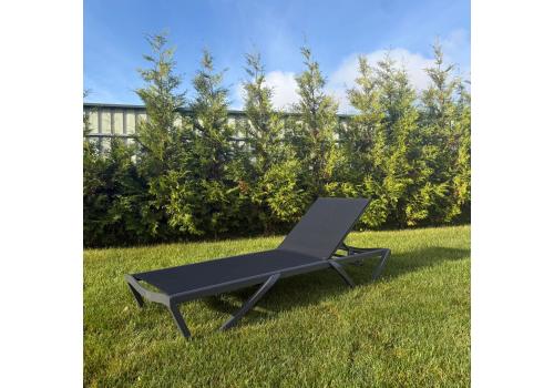  Шезлонг ENZO черный, фото 1 