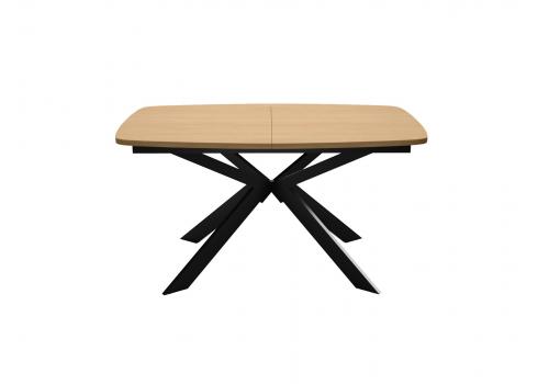  Стол DikLine B140 Дуб Каселла натуральный/опоры черные, фото 4 