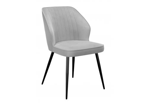  Стул DikLine 222M B22 GREY, ножки черные, фото 1 