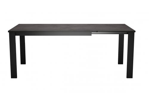  Стол DikLine DKT130 Керамика мрамор Бронза/подстолье черное/опоры черные, фото 2 