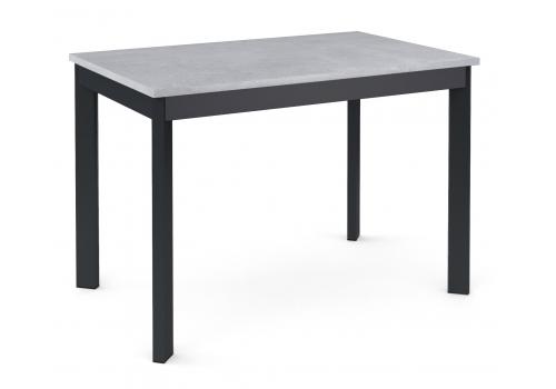  Стол DikLine L110 Бетон (ЛДСП EGGER)/Опоры черный, фото 1 