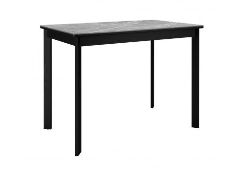  Стол DikLine LK90 Керамика Серый мрамор/подстолье черное/опоры черные, фото 1 