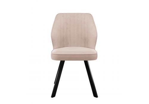  Стул DikLine 232 поворотный B03 BEIGE, ножки черные, фото 3 